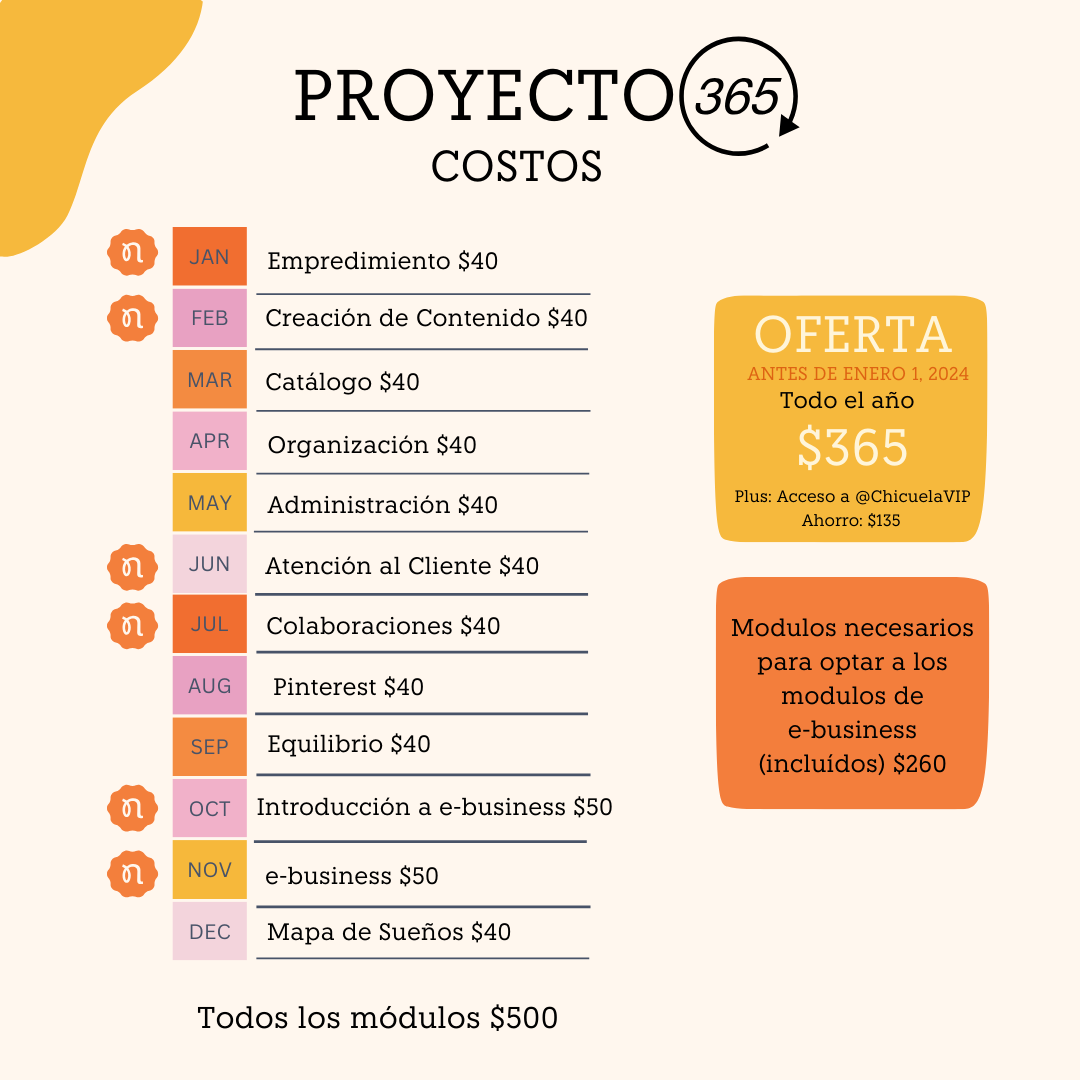 Proyecto 365 - Mayo (Administración)