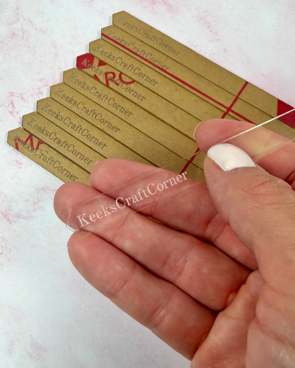 Custom Acrylic Cake Topper Sticks