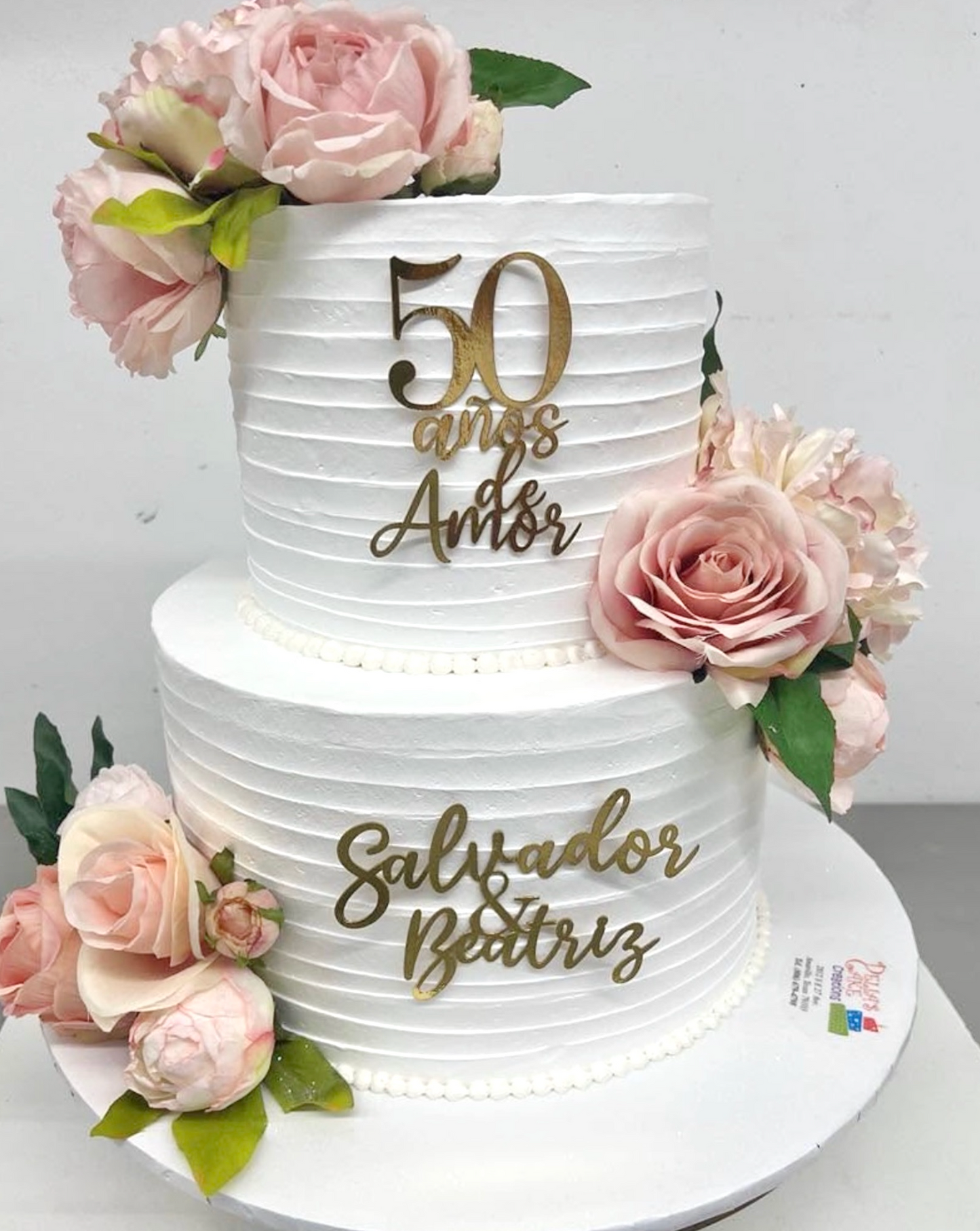 Cake Topper - Foil Name