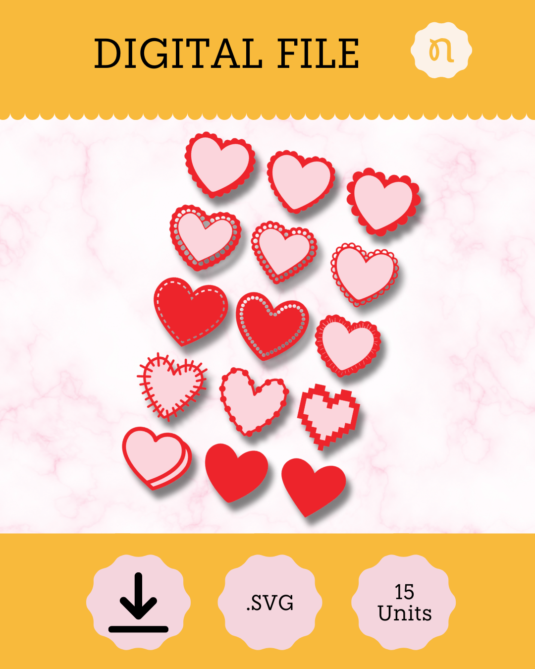File - Premium Hearts