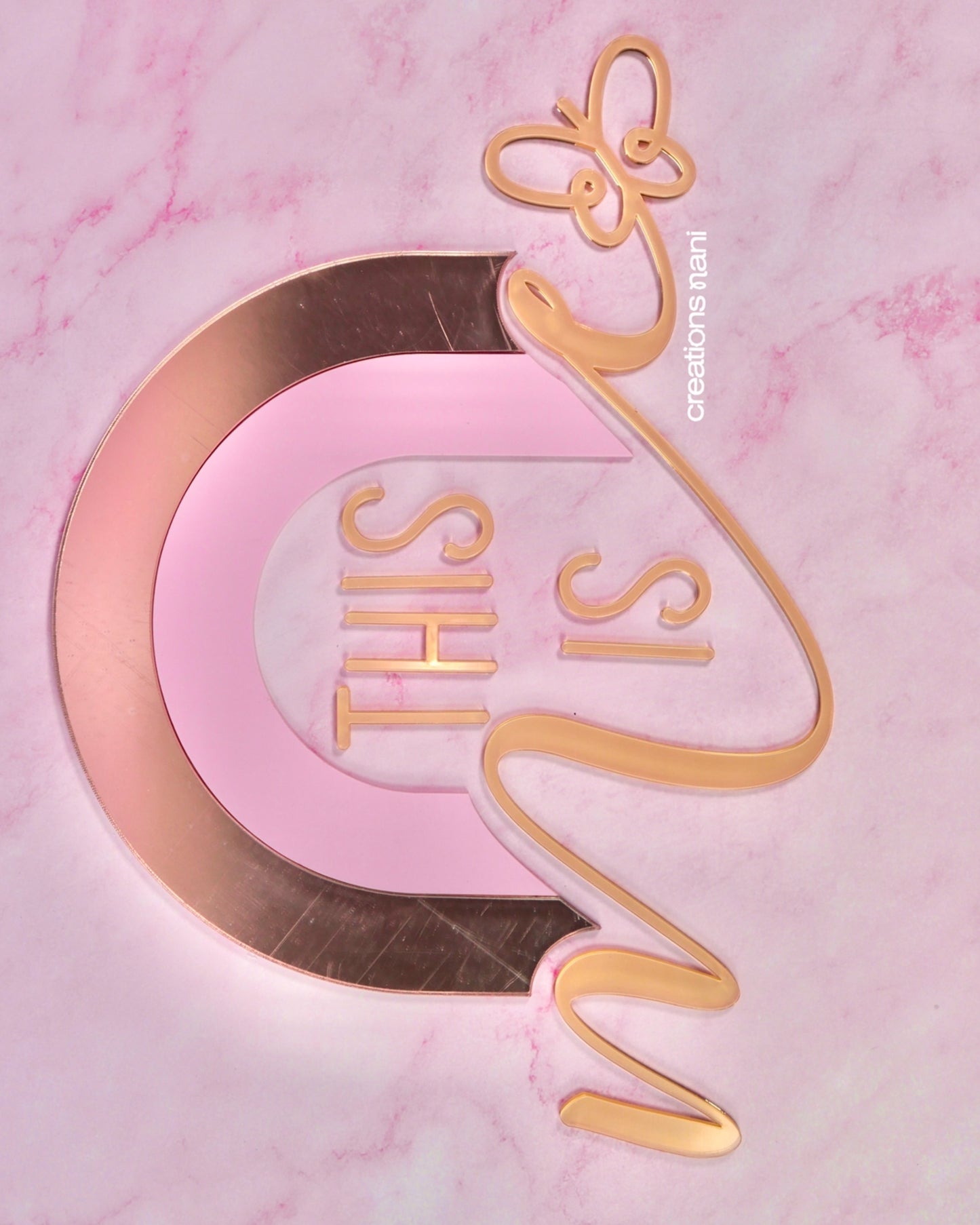 Acrylic Logo (Multicolor)