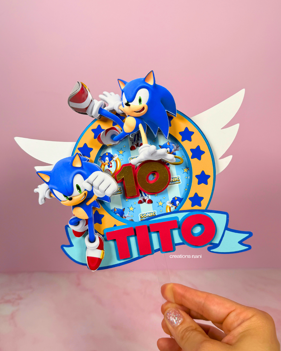 Cake Topper - Circle