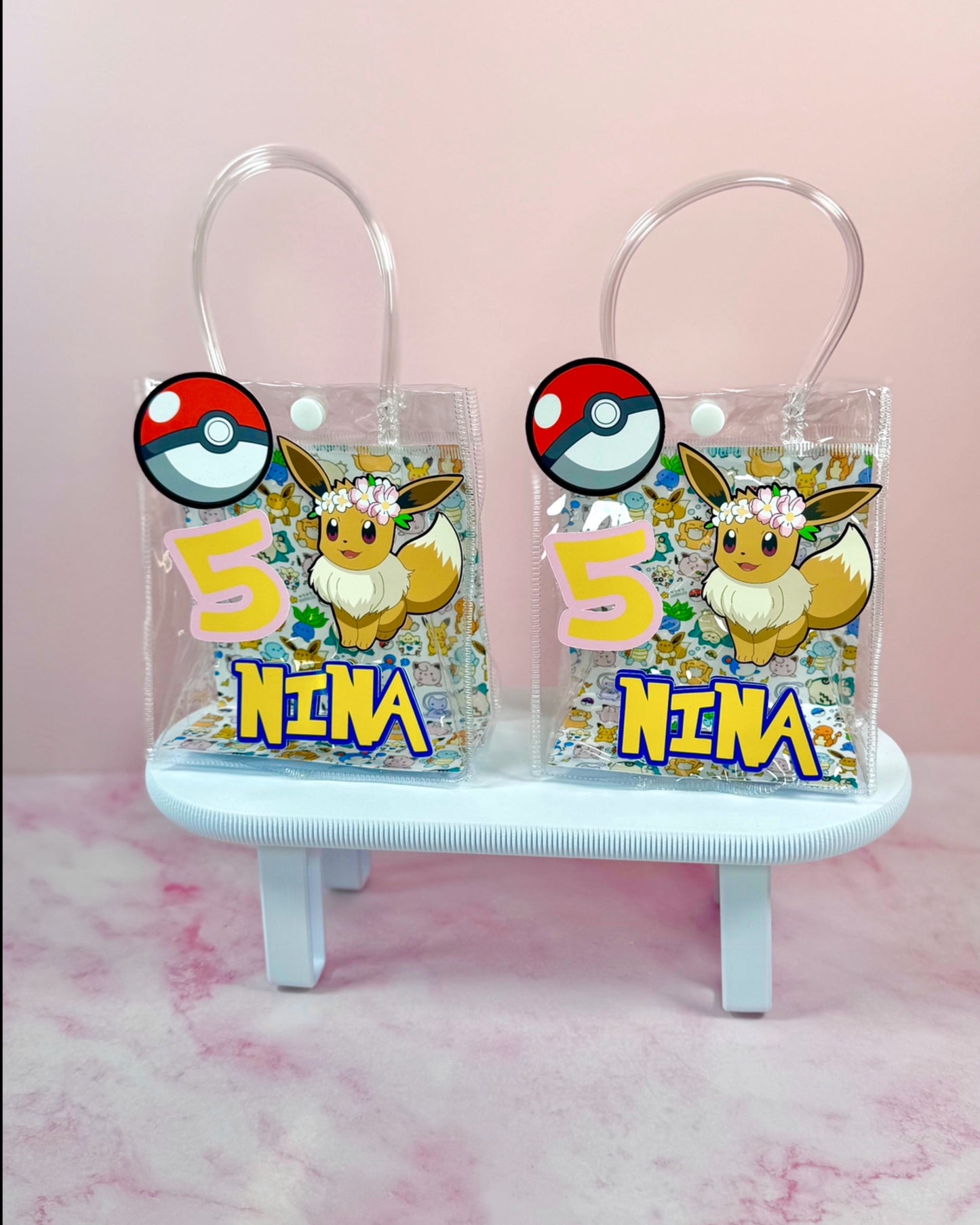 Clear Plastic Gift Bags with Handles