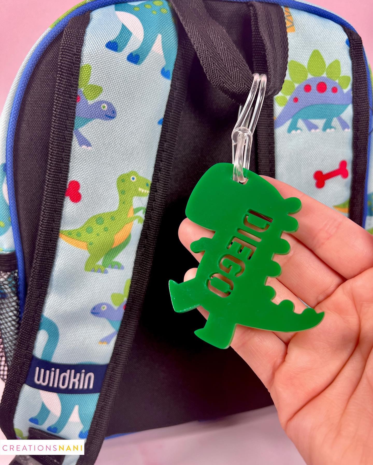 Keychain - Silhouette - Plastic loop