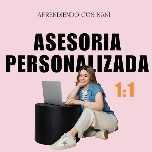 Asesoria personalizada - Aprendiendo con Nani
