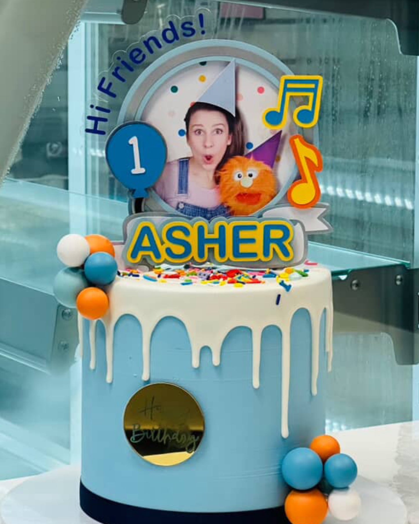 Cake Topper - Circle