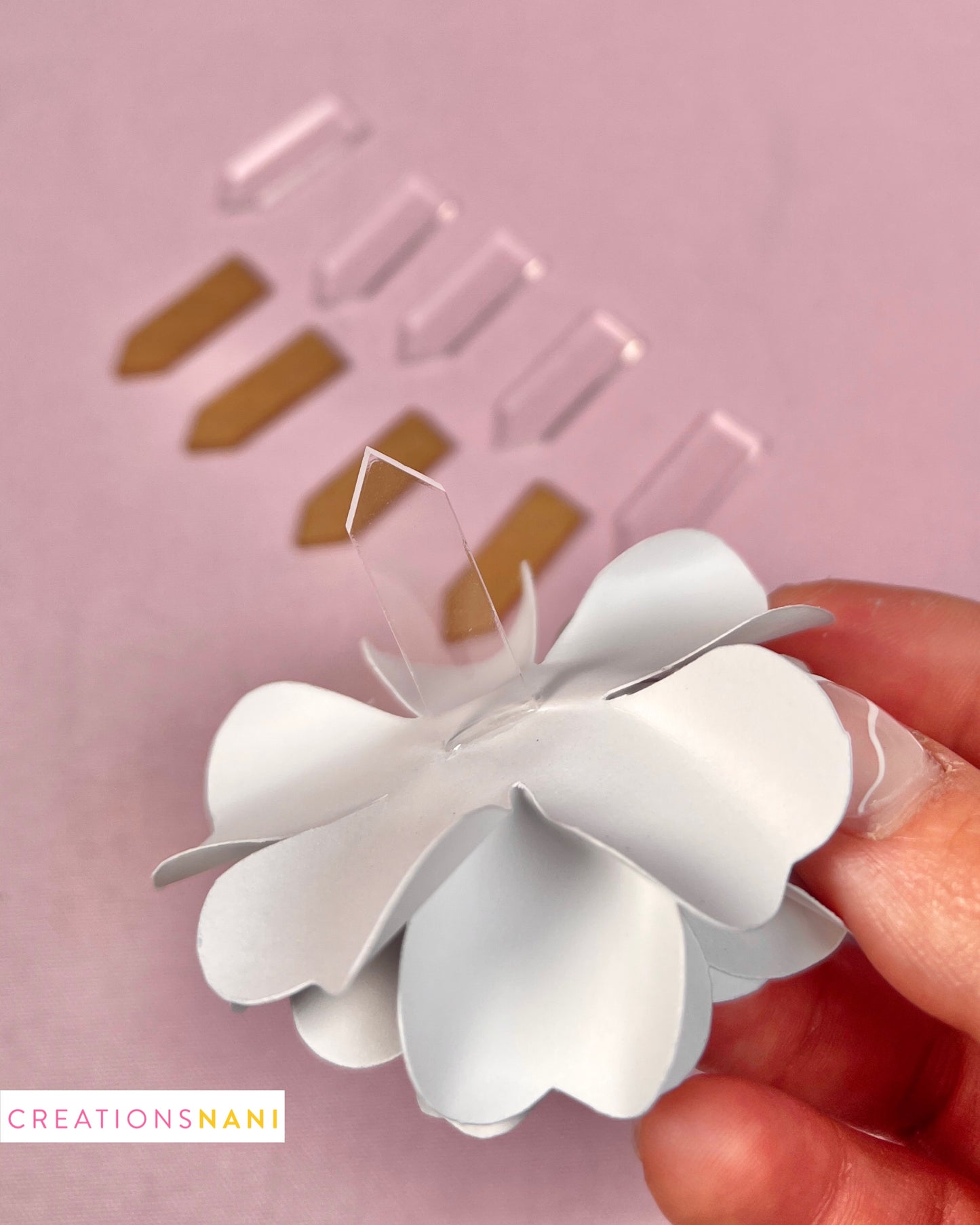 Custom Acrylic Cake Topper Sticks