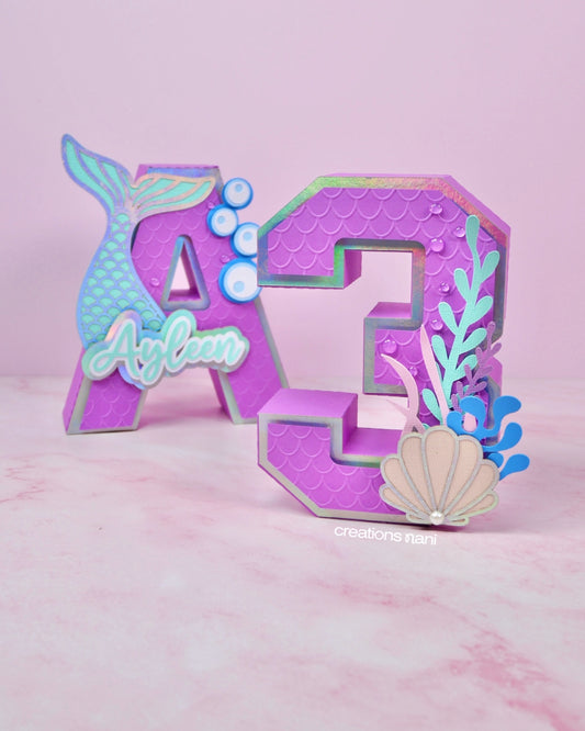 Custom 3D Paper Letter
