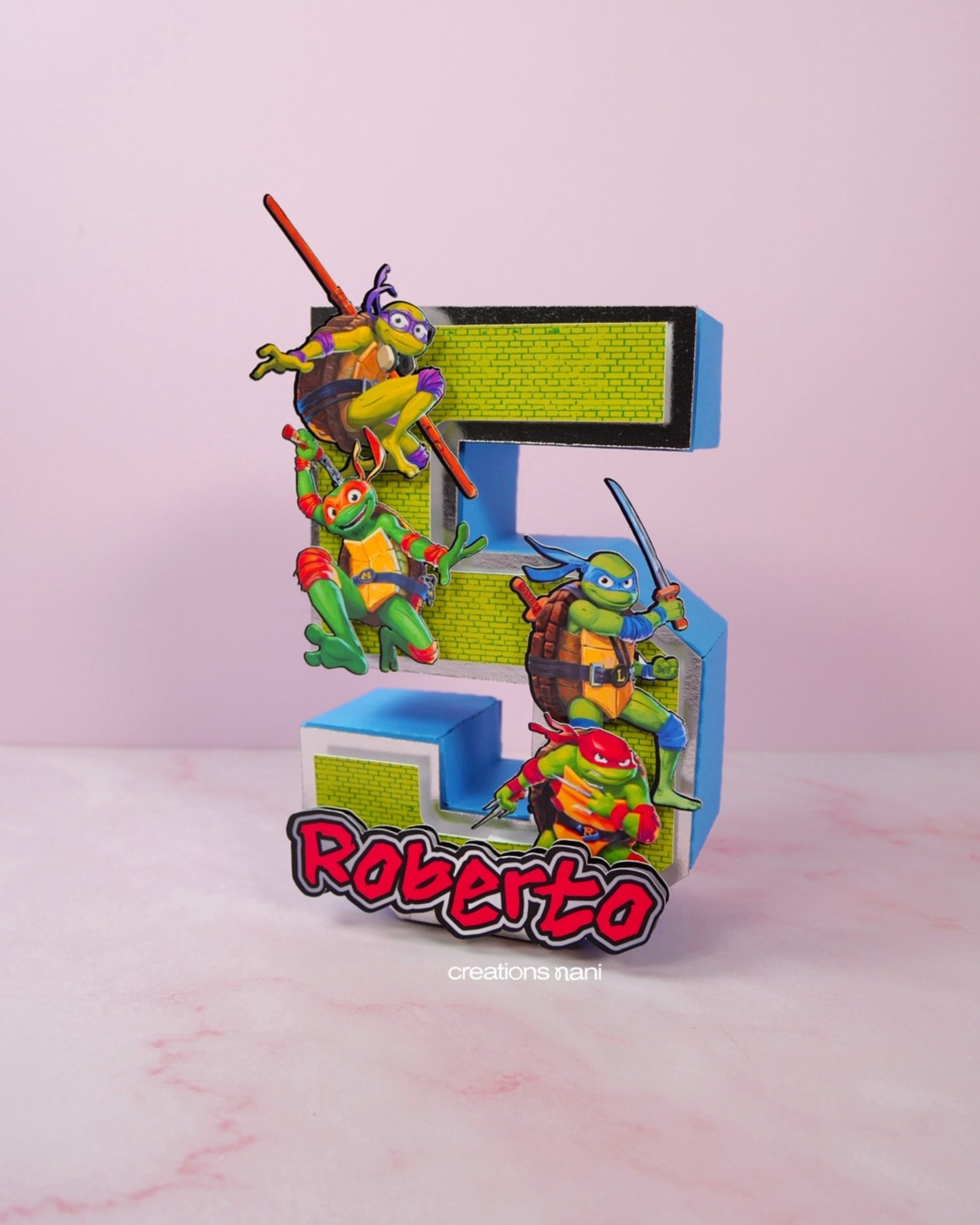 Custom 3D Paper Letter