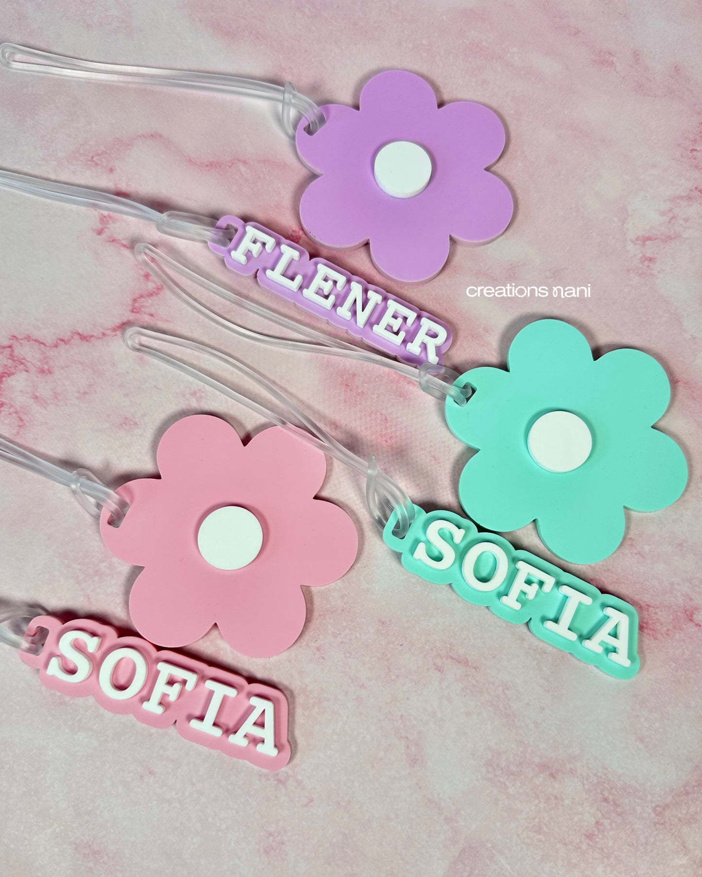 Acrylic Keychain (Silhouette Plus Name)