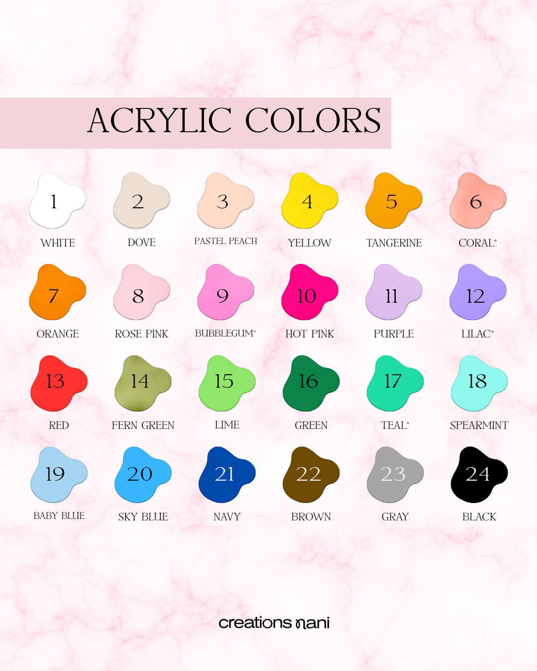 Acrylic Keychain (Groovy)