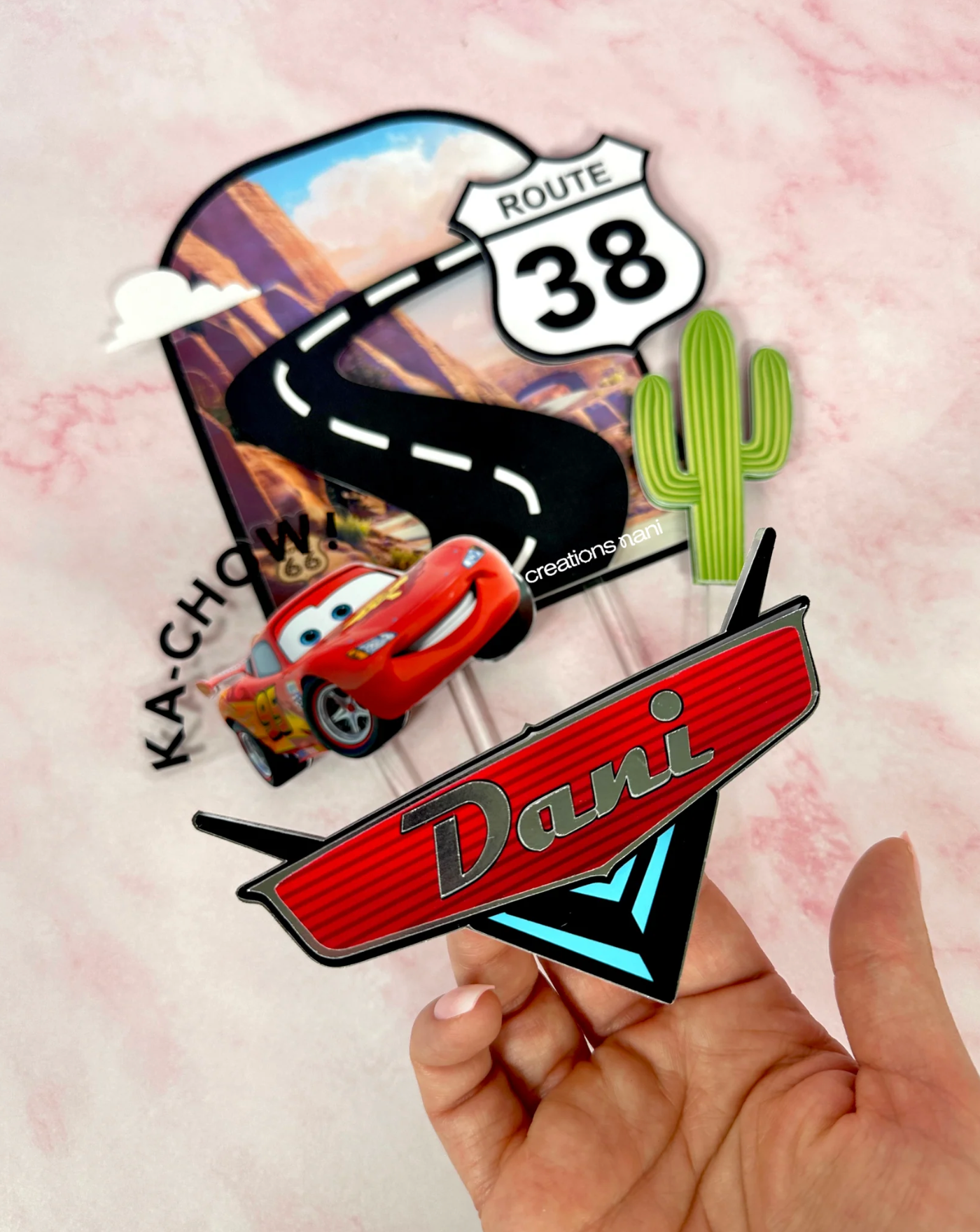 Cake Topper - Arch Background