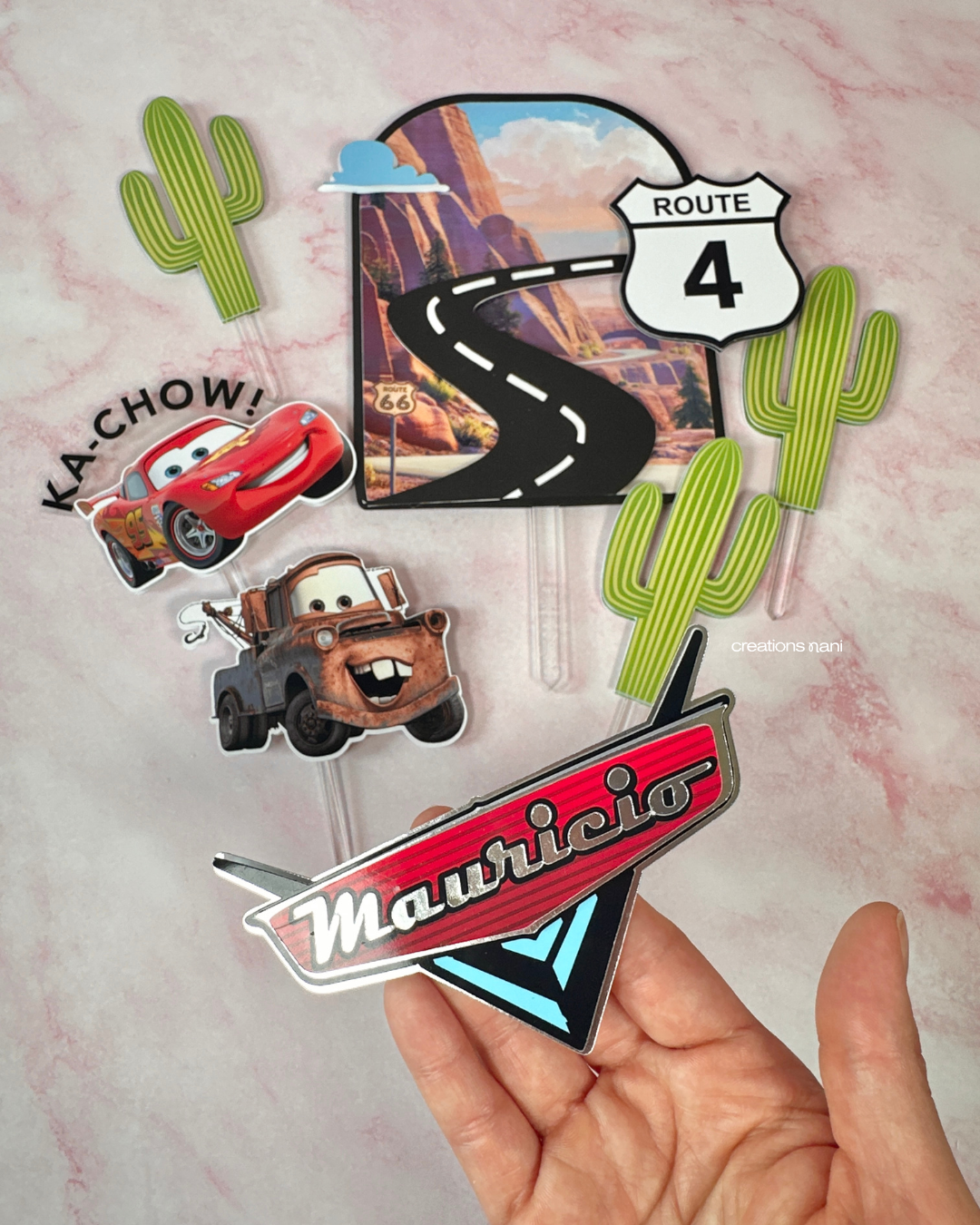 Cake Topper - Arch Background