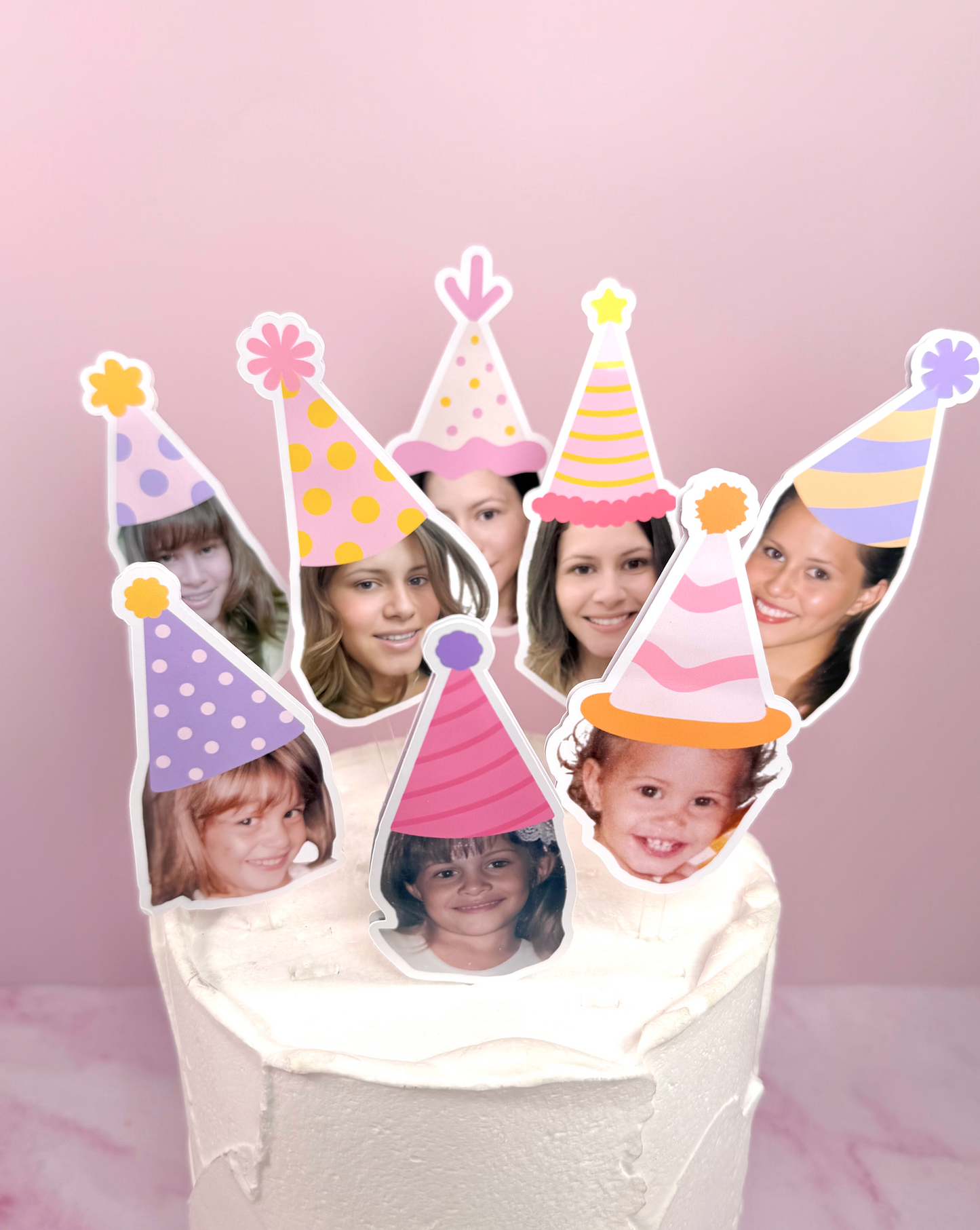 Cake Topper - Face