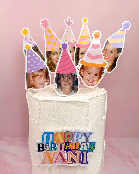 Cake Topper - Face