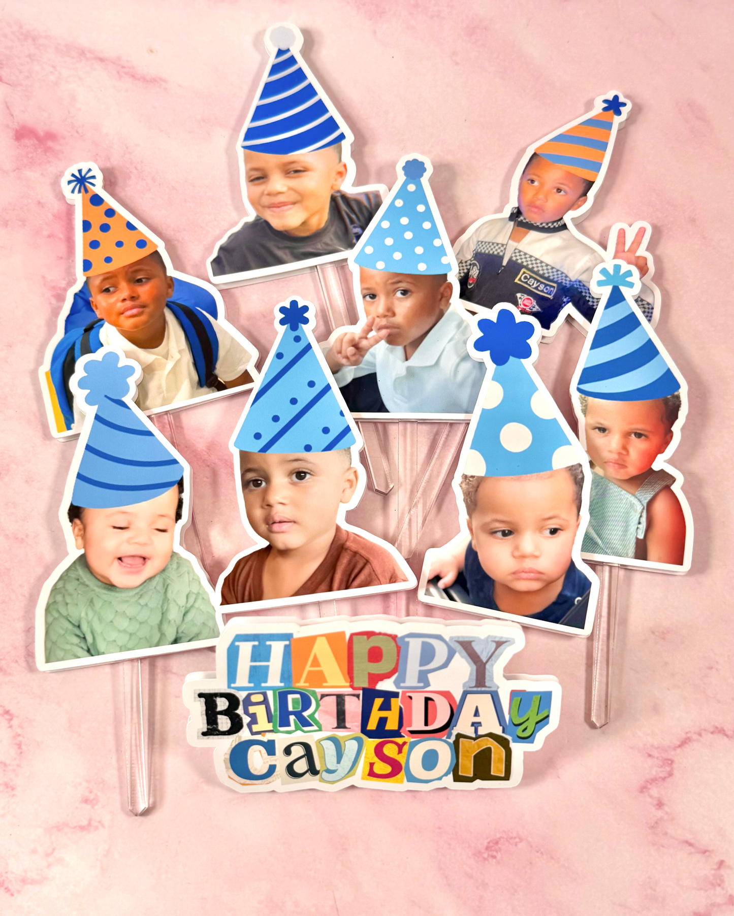 Cake Topper - Face