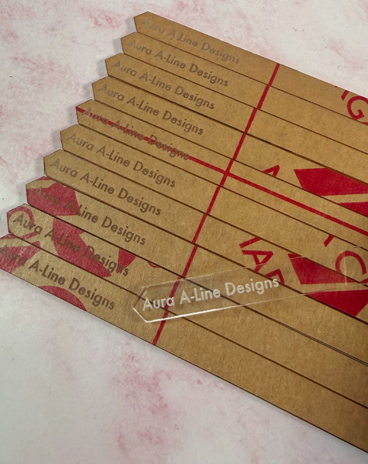 Custom Acrylic Cake Topper Sticks