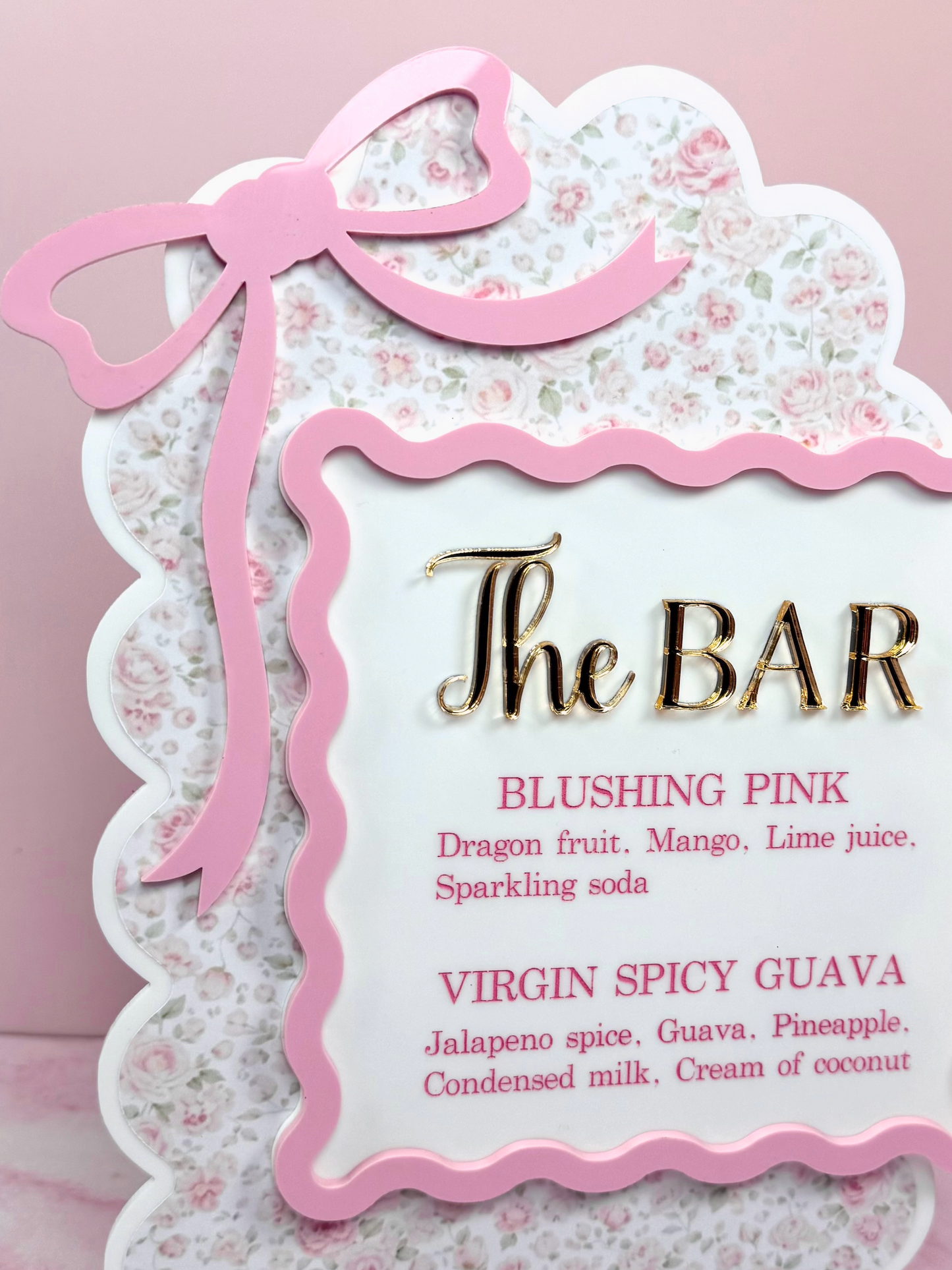Custom Acrylic Sign (Deluxe)