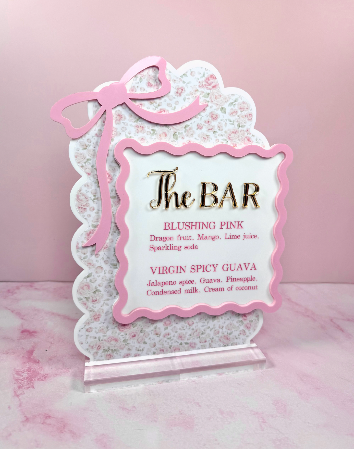 Custom Acrylic Sign (Deluxe)