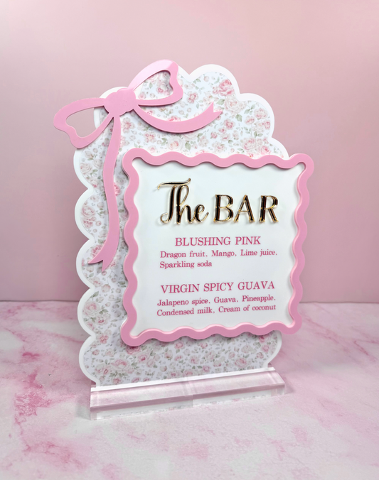 Custom Acrylic Sign (Deluxe)