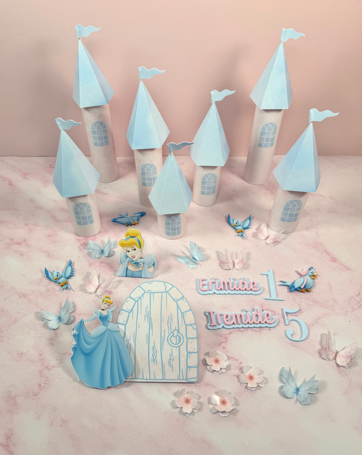 Custom Cake Topper - 3D Castle