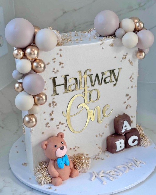 Cake Topper - Foil Name