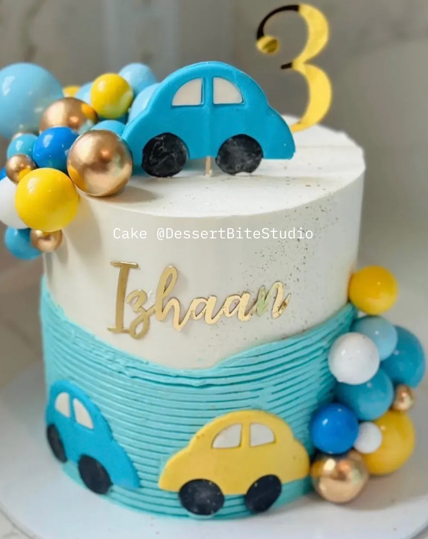 Cake Topper - Foil Name