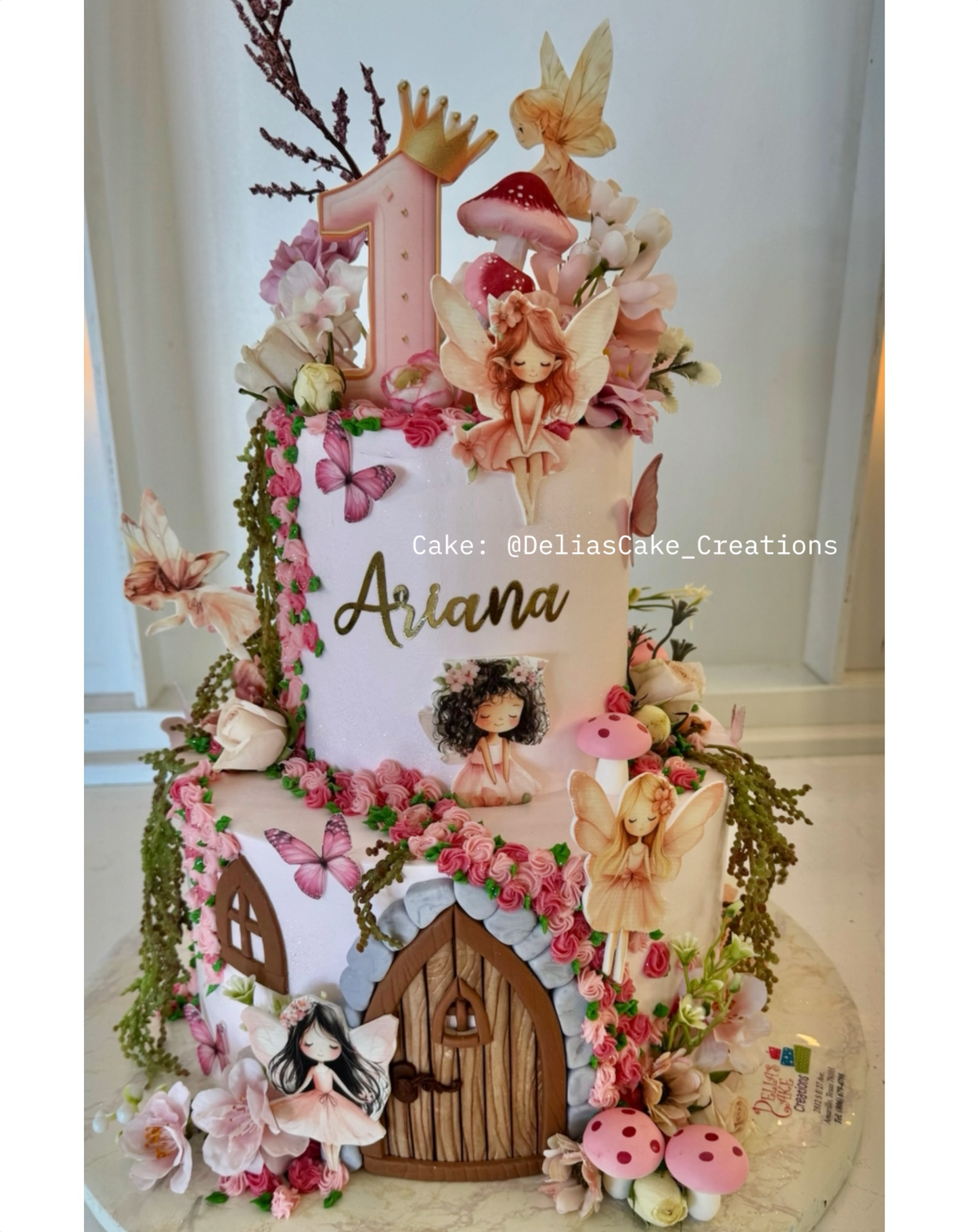 Cake Topper - Foil Name