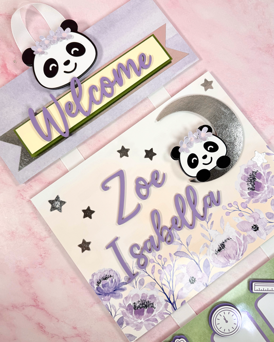 Nursery Board - Plus (3 pieces design)
