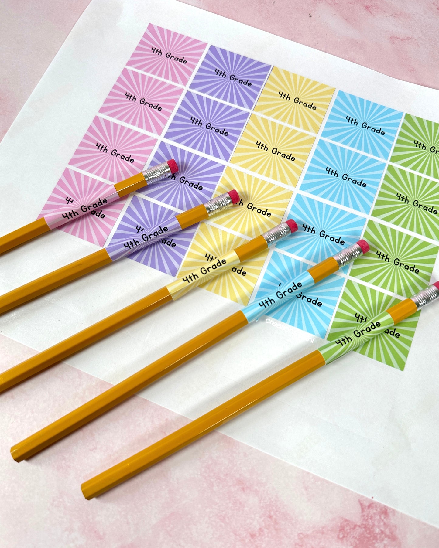 Pencils Stickers