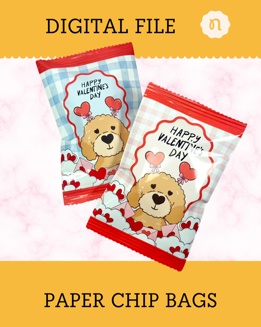 File - Paper Chip Bag - Valentenies