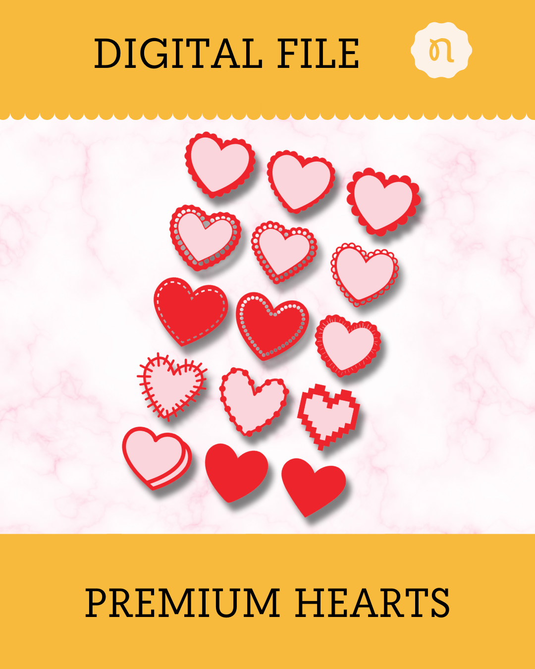 File - Premium Hearts