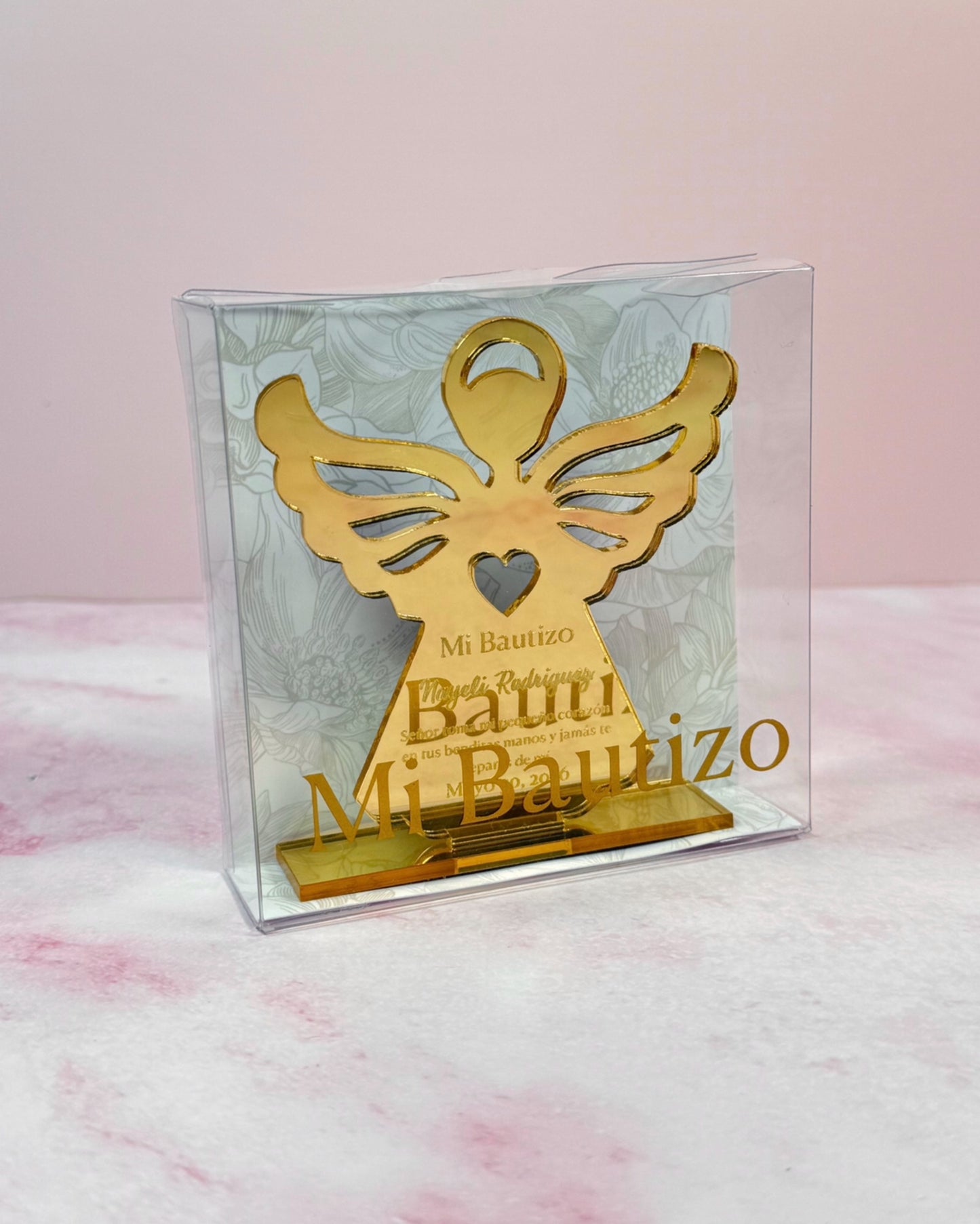 Personalized Religious Acrylic Keepsake with clear box