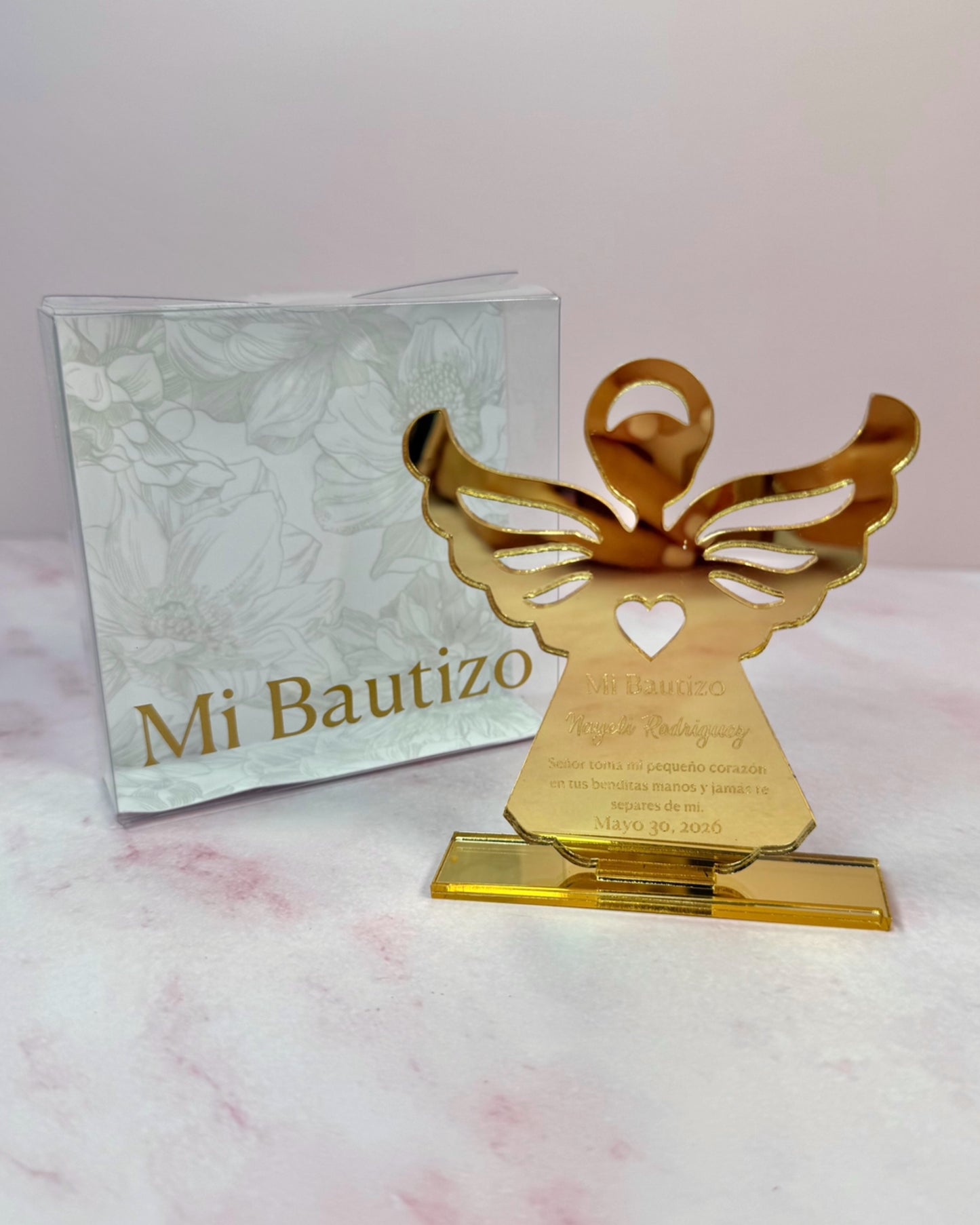 Personalized Religious Acrylic Keepsake with clear box