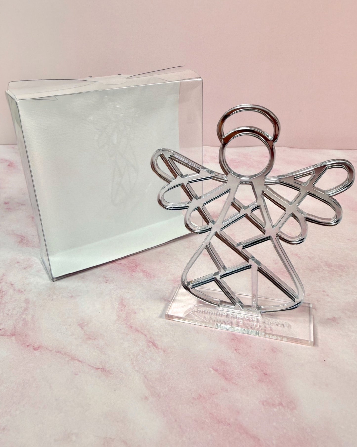 Personalized Religious Acrylic Keepsake with clear box