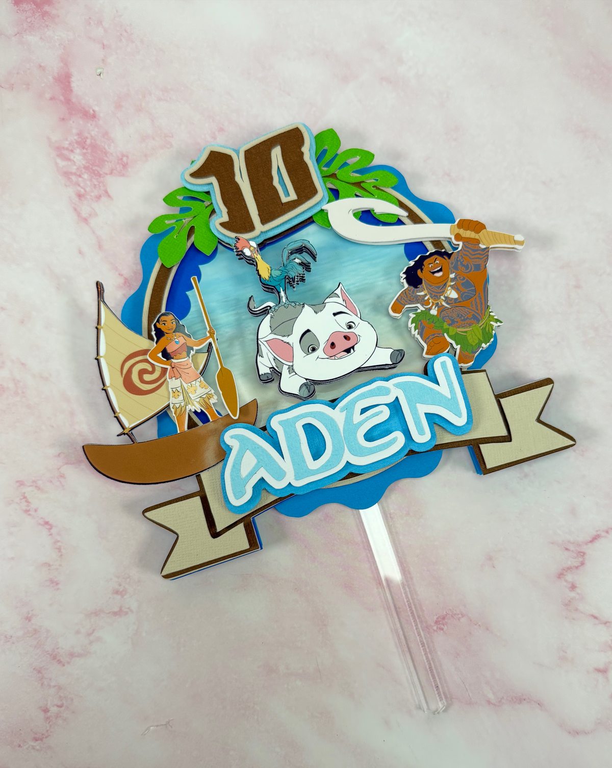 Cake Topper - Circle