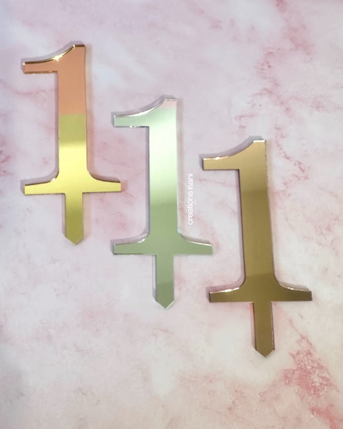 Cake topper - Number