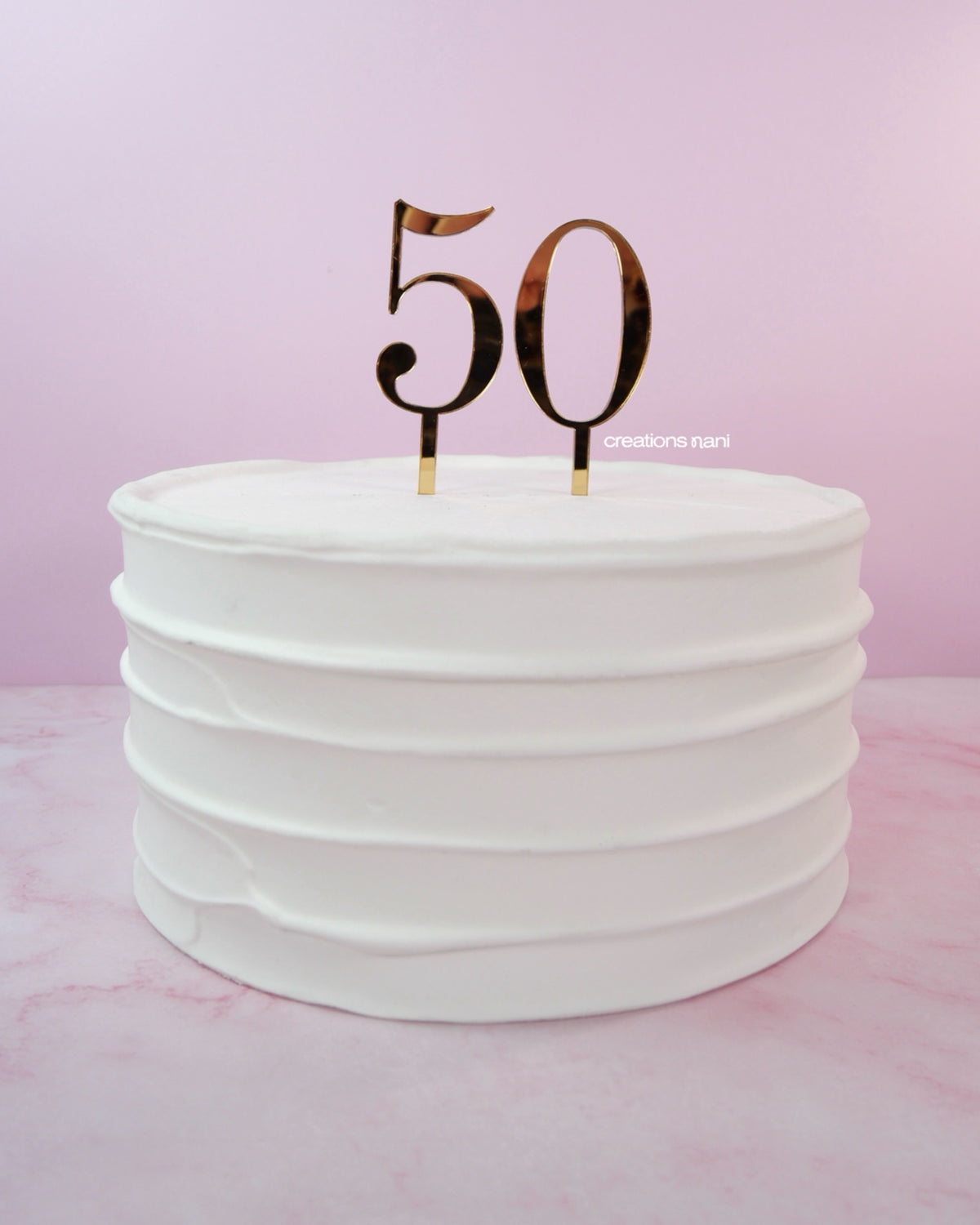 Cake topper - Number