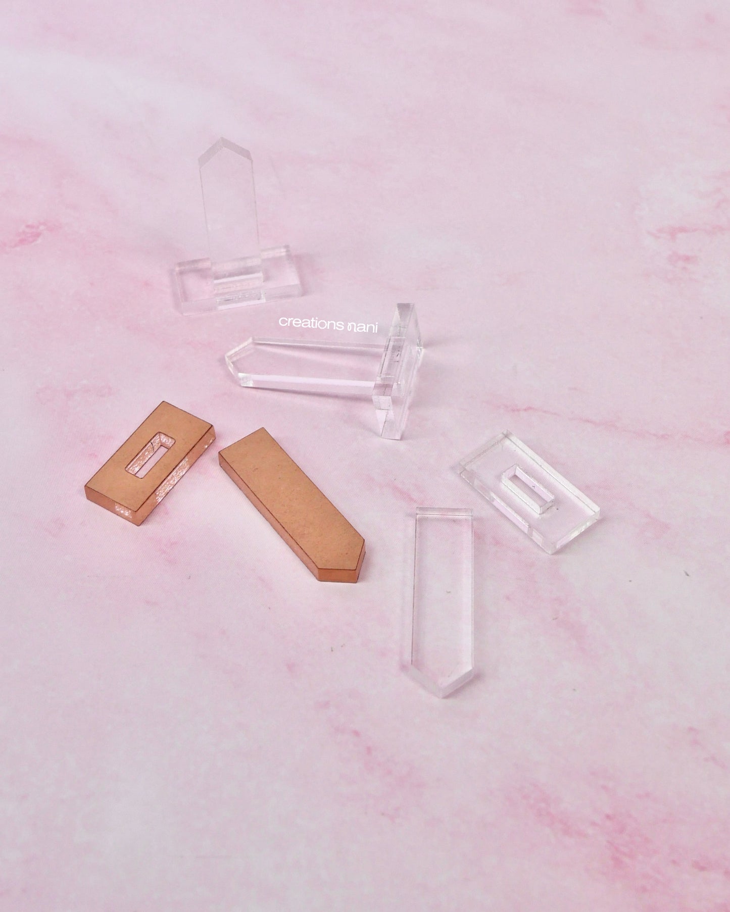 Clear Stick Cake Topper Support