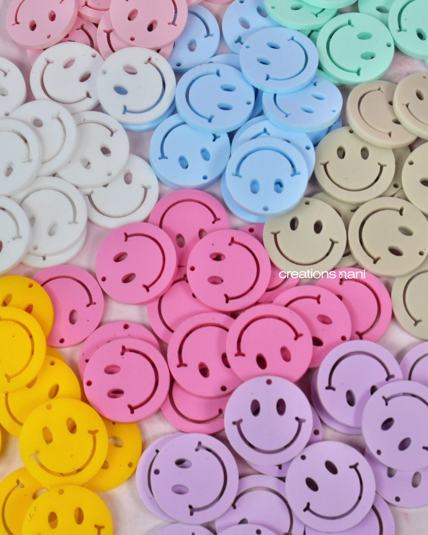 Color Acrylic Charms (Just Cut)