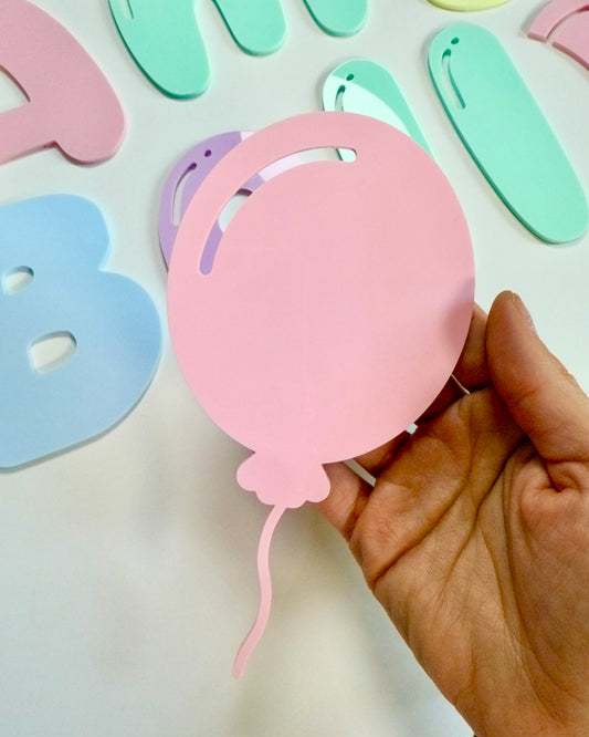 Acrylic Logo (Multicolor)