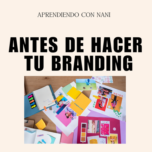 Coming soon - Antes de hacer tu branding