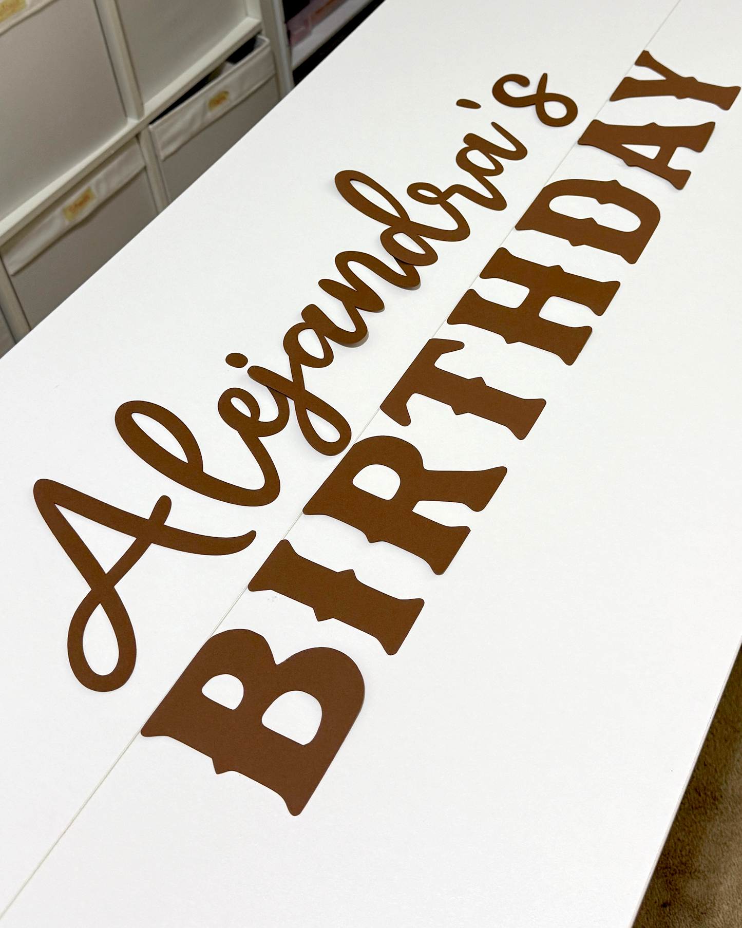 Banner - Letters