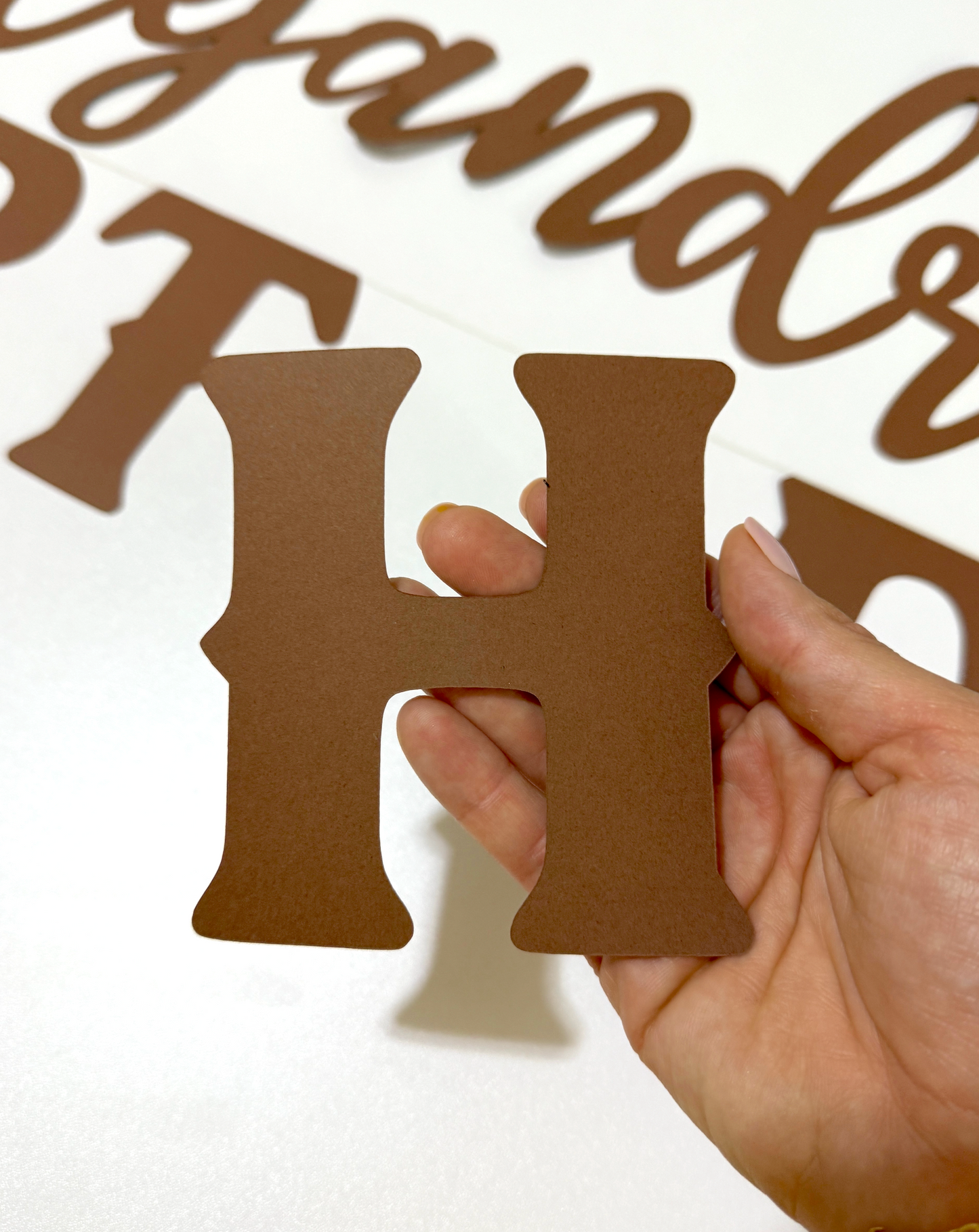 Banner - Letters