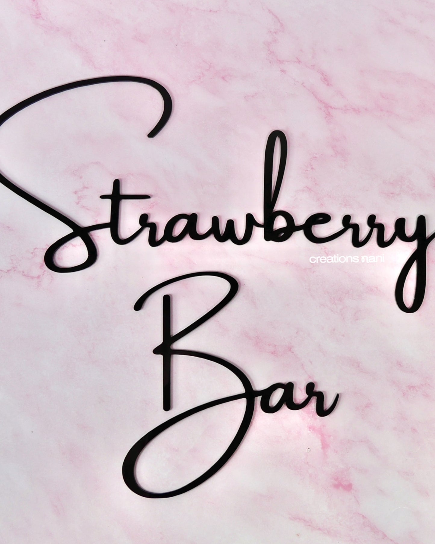 Acrylic Logo (solid color)