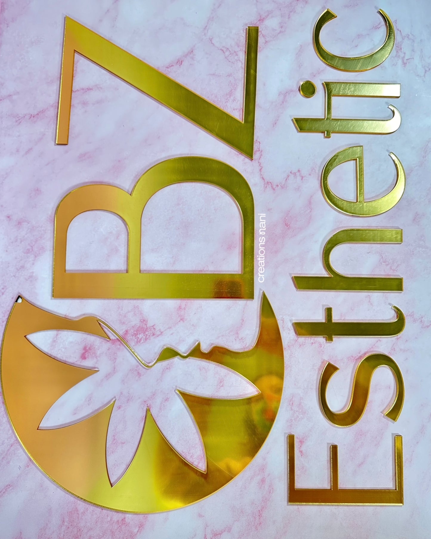 Acrylic Logo (Metallic)