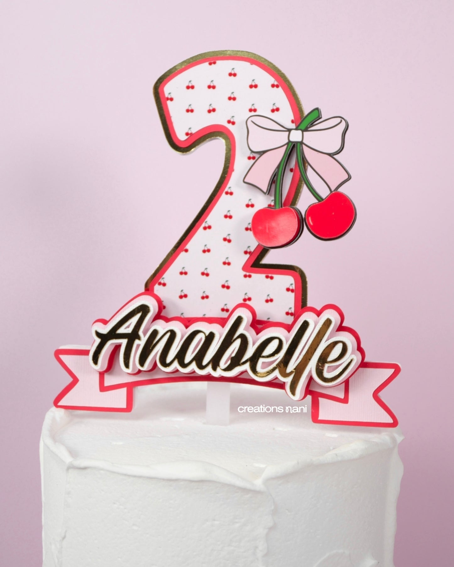 Cake Topper - Numbers