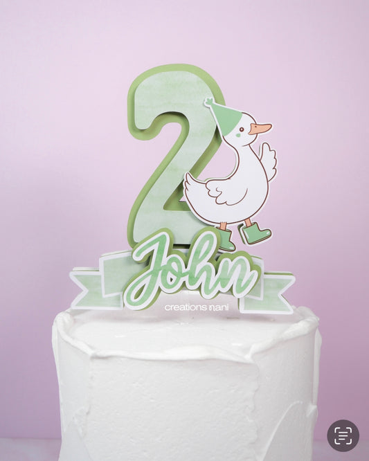 Cake Topper - Numbers