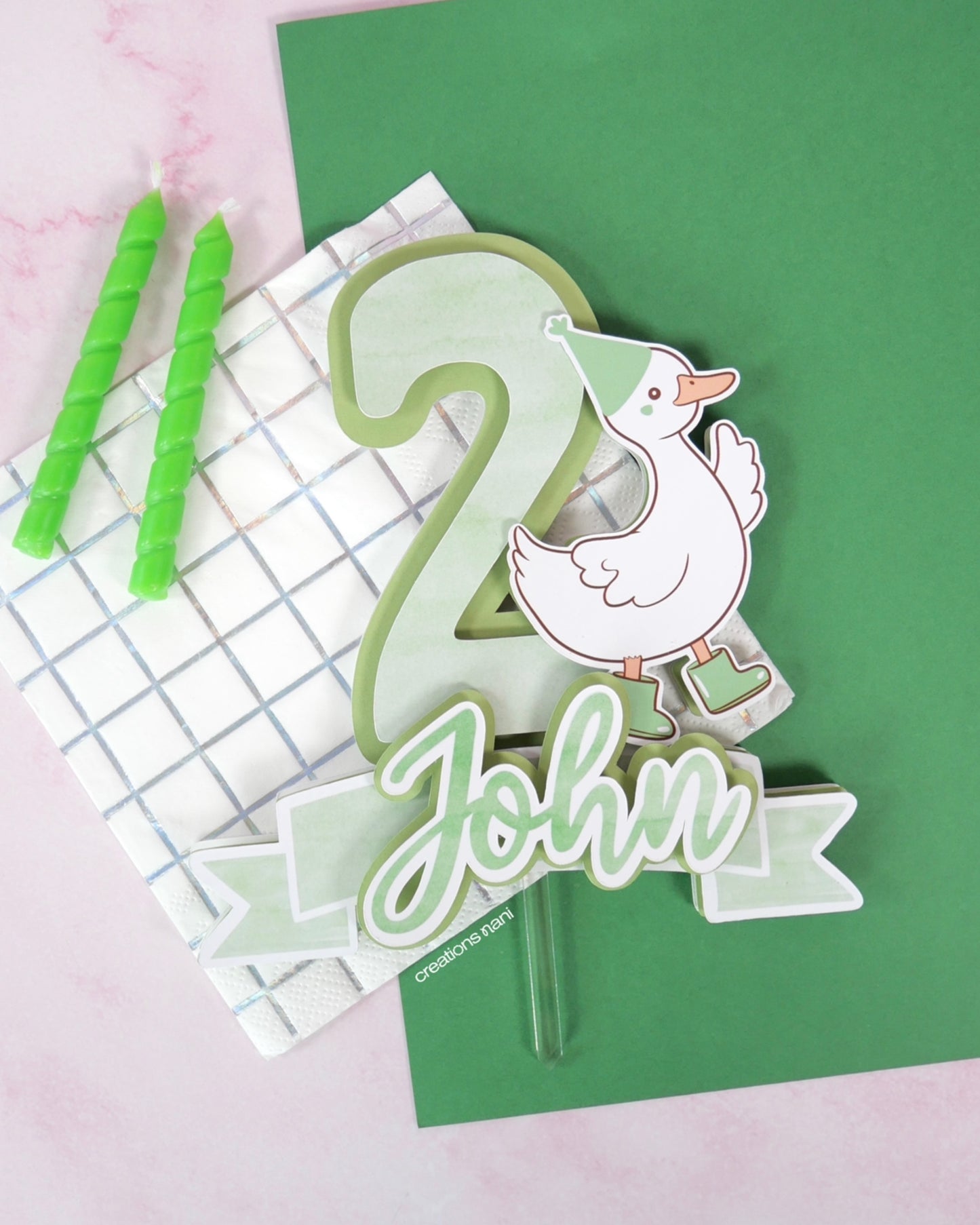 Cake Topper - Numbers