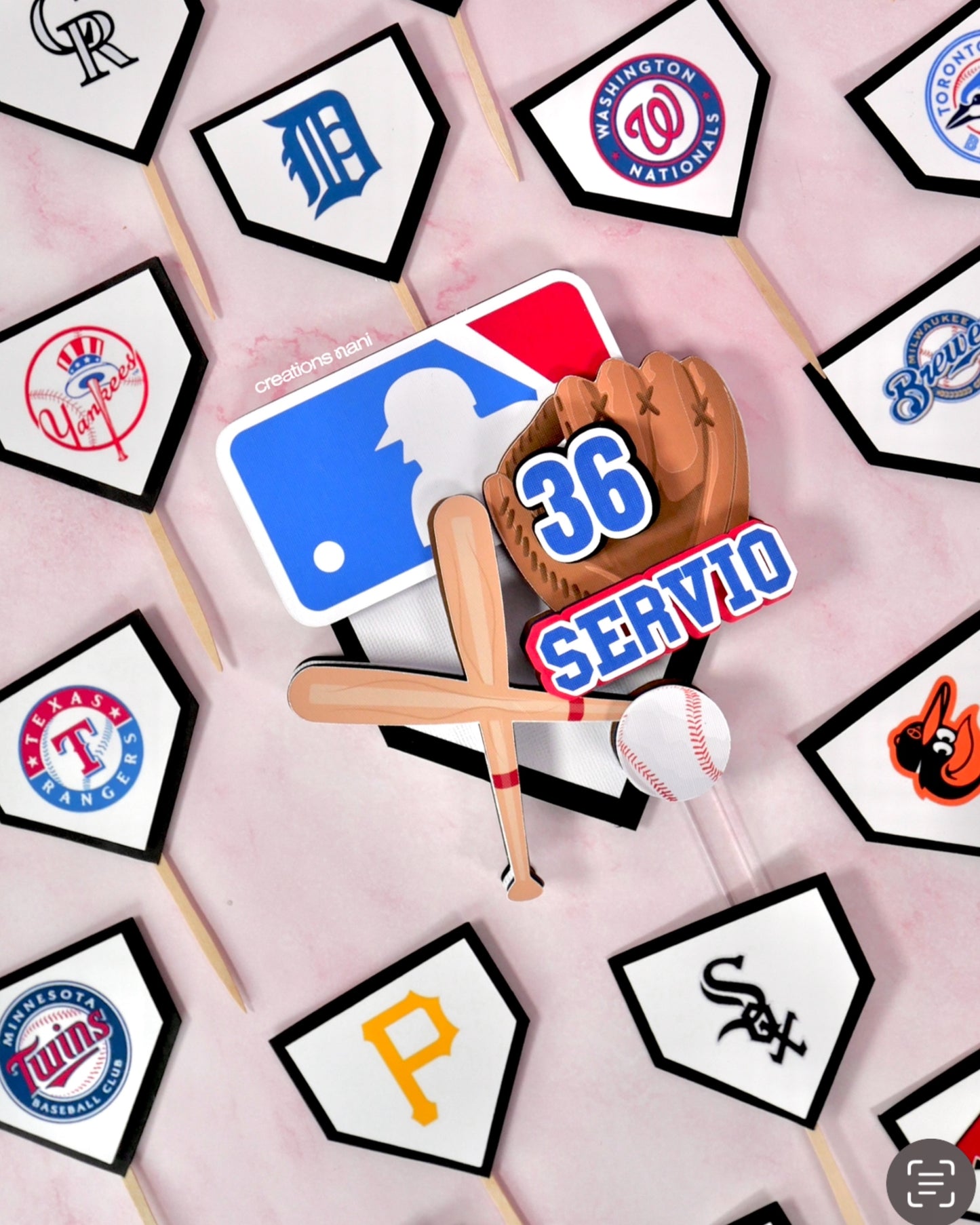 Custom Cake Topper - Layers